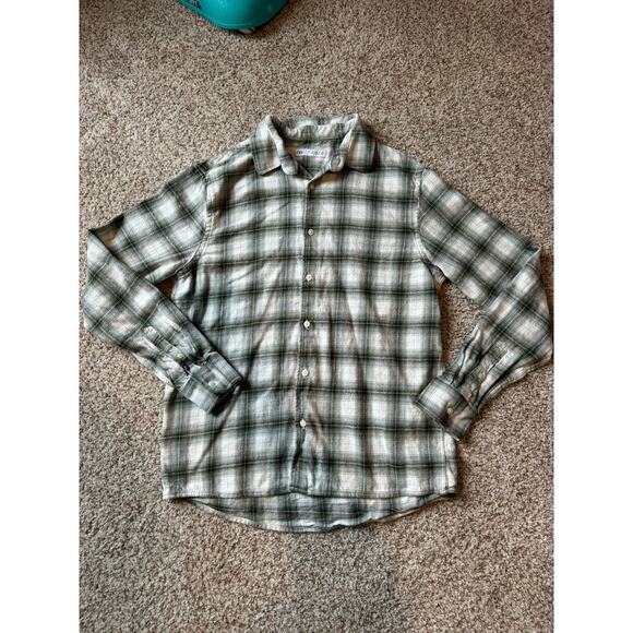 ZARA Plaid Flannel Overshirt, buttoned shirt, Vintage Size Large - Picture 12 of 15